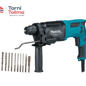 Rotomartillo 2.3J800W M8701X4B MAKITA+BROCAS-Tornitolima